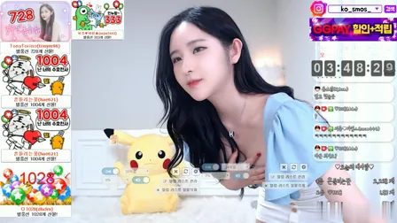 AfreecaTV主播皮丘BJ피츄2019年12月7日直播视频舞蹈剪辑1811821